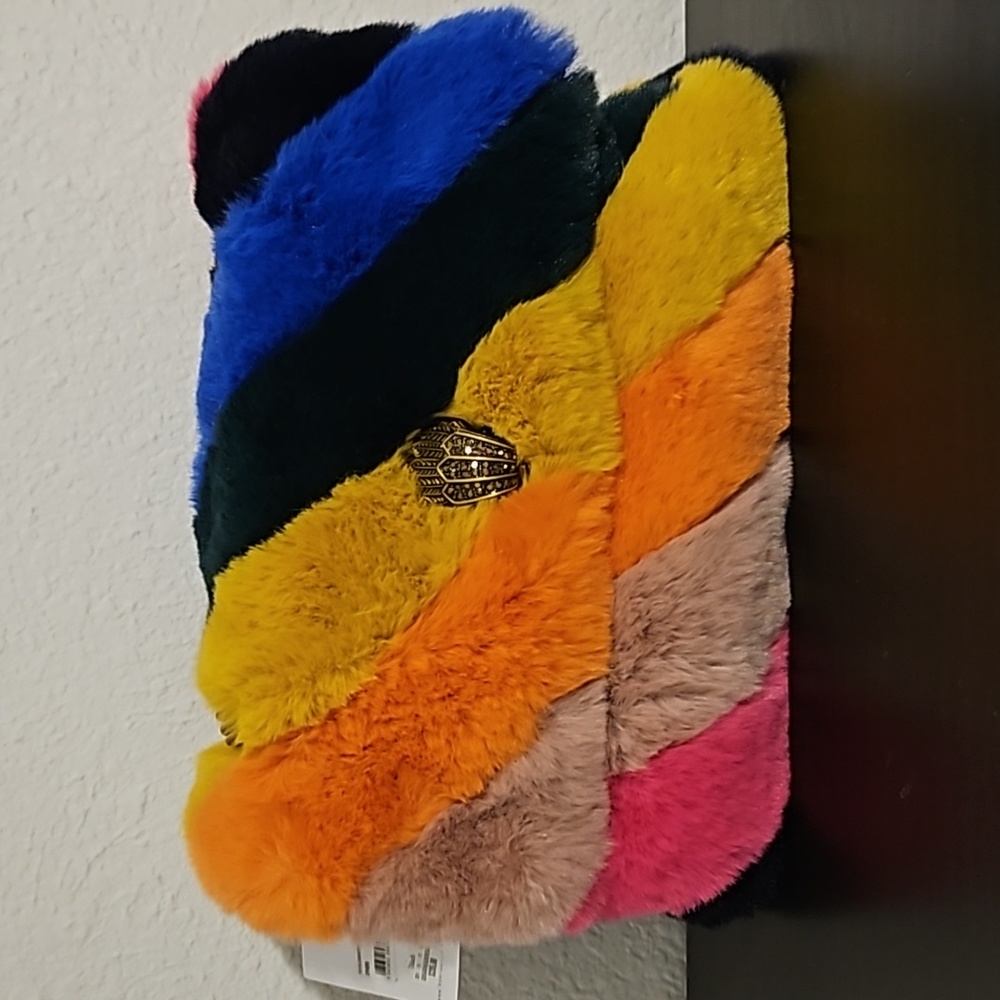 Kurt Geiger Faux Fur Kensington Bag
